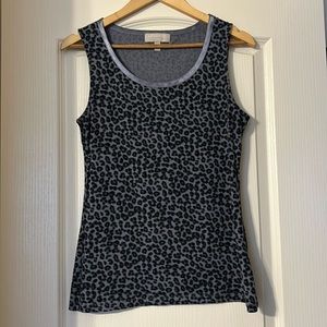 Banana Republic Lux Touch Animal Print Tank